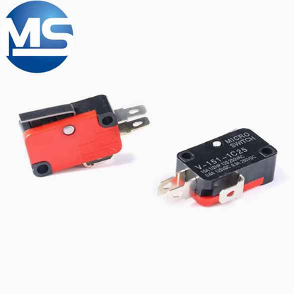 Micro switch copper contact V-15 KW7-3 with handle/without handle with copper wheel travel limit button switch