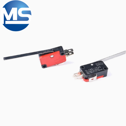 Micro switch copper contact V-15 KW7-3 with handle/without handle with copper wheel travel limit button switch