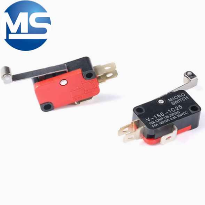 Micro switch copper contact V-15 KW7-3 with handle/without handle with copper wheel travel limit button switch